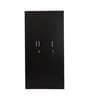 Kibo 3 Door Wardrobe In Wenge Finish With Drawer & Adjustable Shelves