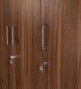 Kibo 3 Door Wardrobe With Adjustable Shelf In Lyon Walnut Finish