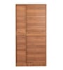 Kibo 3 Door Wardrobe With Adjustable Shelf In Lyon Walnut Finish