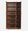 Kibo 3 Door Wardrobe With Adjustable Shelf In Lyon Walnut Finish