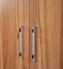 Kibo 4 Door Wardrobe In Lyon Walnut Finish With Adjustable Shelf & Drawer