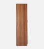 Kibo 4 Door Wardrobe In Lyon Walnut Finish With Adjustable Shelf & Drawer