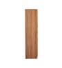 Kibo 5 Door Wardrobe In Lyon Walnut Finish With Adjustable Shelf & Drawer