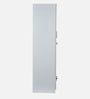 Kibo 5 Door Wardrobe In Off White Finish With Adjustable Shelf & Drawer