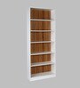 Kibo 6-Tier Bookshelf In Lyon Walnut Finish