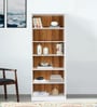 Kibo 6-Tier Bookshelf In Lyon Walnut Finish