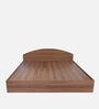 Kibo King Size Bed In Lyon Walnut Finish With Box Storage