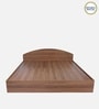 Kibo King Size Bed In Lyon Walnut Finish With Box Storage