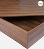 Kibo King Size Bed In Lyon Walnut Finish With Box Storage