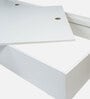 Kibo Single Bed In Off White Finish