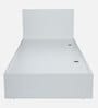 Kibo Single Bed In Off White Finish