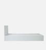 Kibo Single Bed In Off White Finish