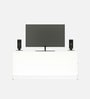 Kiddle Digitally Printed TV Console With UV Protected Coating In White Finish