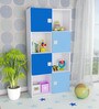 Kids' Display Unit cum Book case in Blue & White Colour