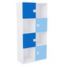 Kids' Display Unit cum Book case in Blue & White Colour