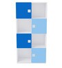 Kids' Display Unit cum Book case in Blue & White Colour