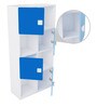 Kids' Display Unit cum Book case in Blue & White Colour