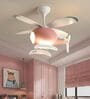 Kids  Helicopter Ceiling Fan with Light   Pink (With Remote)