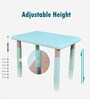 Kids Activity Table & Chair Set In Blue Colour