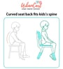 Kids Activity Table & Chair Set In Blue Colour