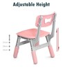 Kids Activity Table & Chair Set In Pink Colour