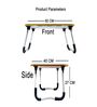 Kids Assorted Print Engineered Wood Foldable Study/Bed Table