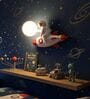 Kids Astronaut Rocket Wall Light