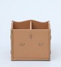 Kids Box Cat MDF Accessory Holders Brown