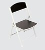 Kids Metal Activity Table in Black Colour With Chair