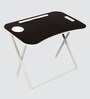 Kids Metal Activity Table in Black Colour With Chair