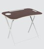 Kids Metal Activity Table in Brown Colour With Chair