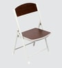 Kids Metal Activity Table in Dark Coffee Colour With Chair