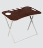 Kids Metal Activity Table in Dark Coffee Colour With Chair