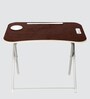Kids Metal Activity Table in Dark Coffee Colour With Chair