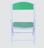 Kids Metal Activity Table in Green Colour With Chair