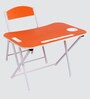 Kids Metal Activity Table in Orange Colour