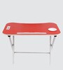 Kids Metal Activity Table in Red Colour With Chair