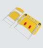 Kids Metal Activity Table in Yellow Colour With Chair