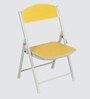 Kids Metal Activity Table in Yellow Colour With Chair