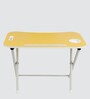 Kids Metal Activity Table in Yellow Colour With Chair