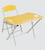 Kids Metal Activity Table in Yellow Colour With Chair