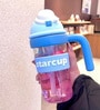 Kids Sipper Bottle with Handle & Straw (Assorted Colors)