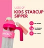 Kids Sipper Bottle with Handle & Straw (Assorted Colors)