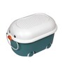 Raspberry Plastic Kids Storage Box in Green Colour