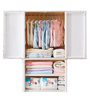 Kids Storage Closet In White Colour