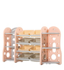 Kids Storage Shelves In Pink Colour