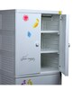 Bologna Flower Plastic Kids 2 Door Wardrobe in White Colour