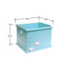 Flyfrog Kids Light Blue Toy Storage Open Box