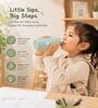 Grey Kids Water Bottle 330 ML