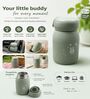Grey Kids Water Bottle 330 ML